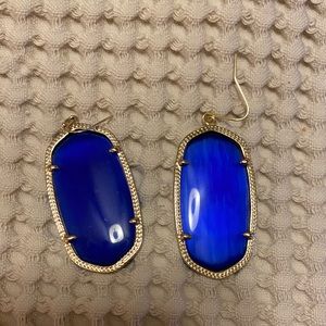 Royal Blue Kendra Scott Earings